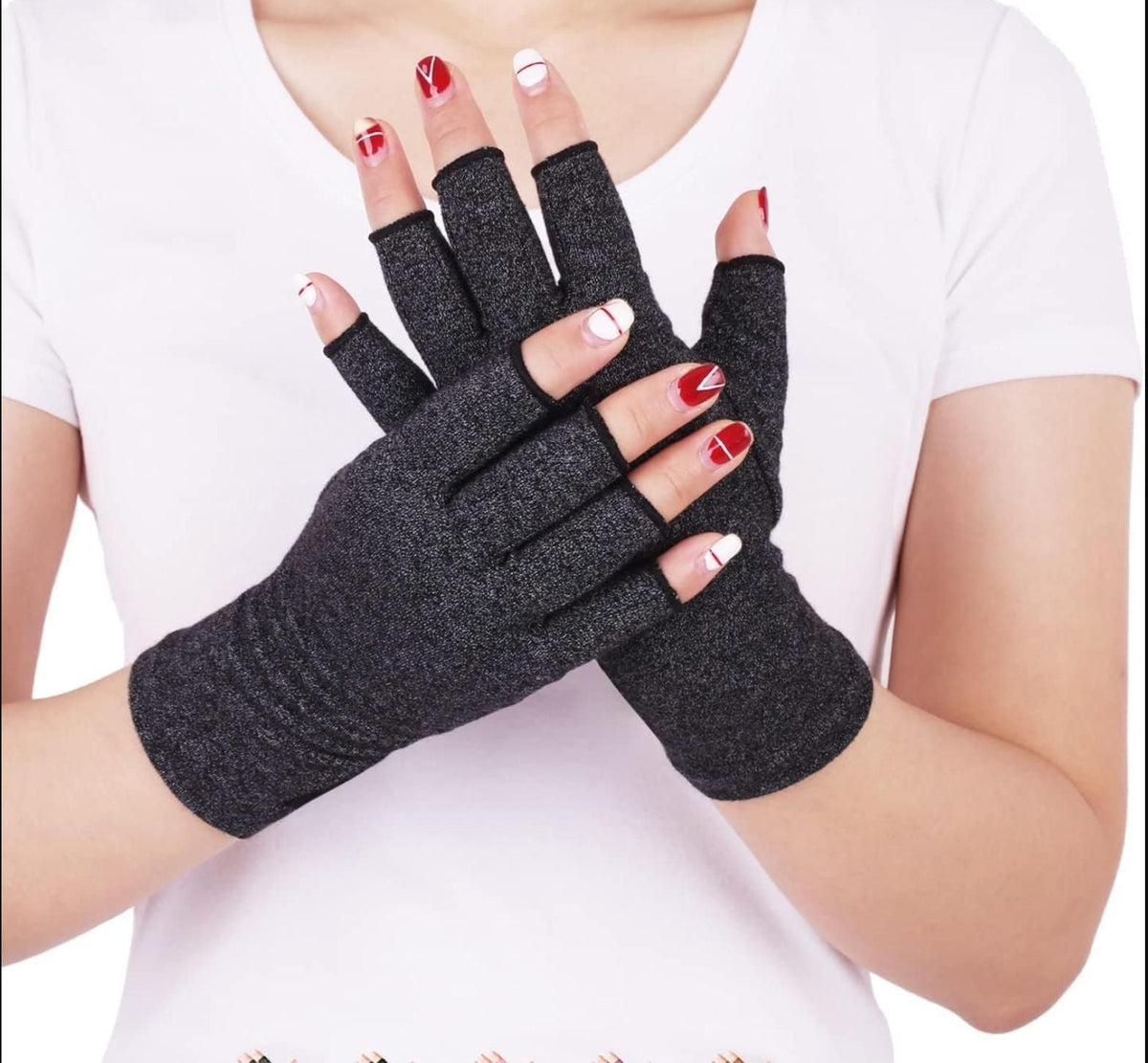 Premium Bamboo Compression Gloves| ONE SIZE FITS ALL